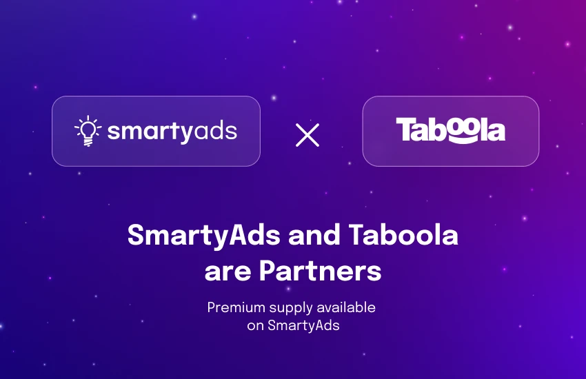 SmartyAds × Taboola: partnership announcement